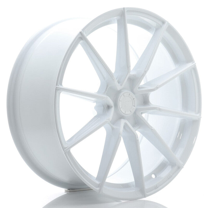 Carica immagine in Galleria Viewer, Cerchio Japan Racing SL-02 Super Light 8x19 foratura su misura 5 fori ET20-40 - Bianco
