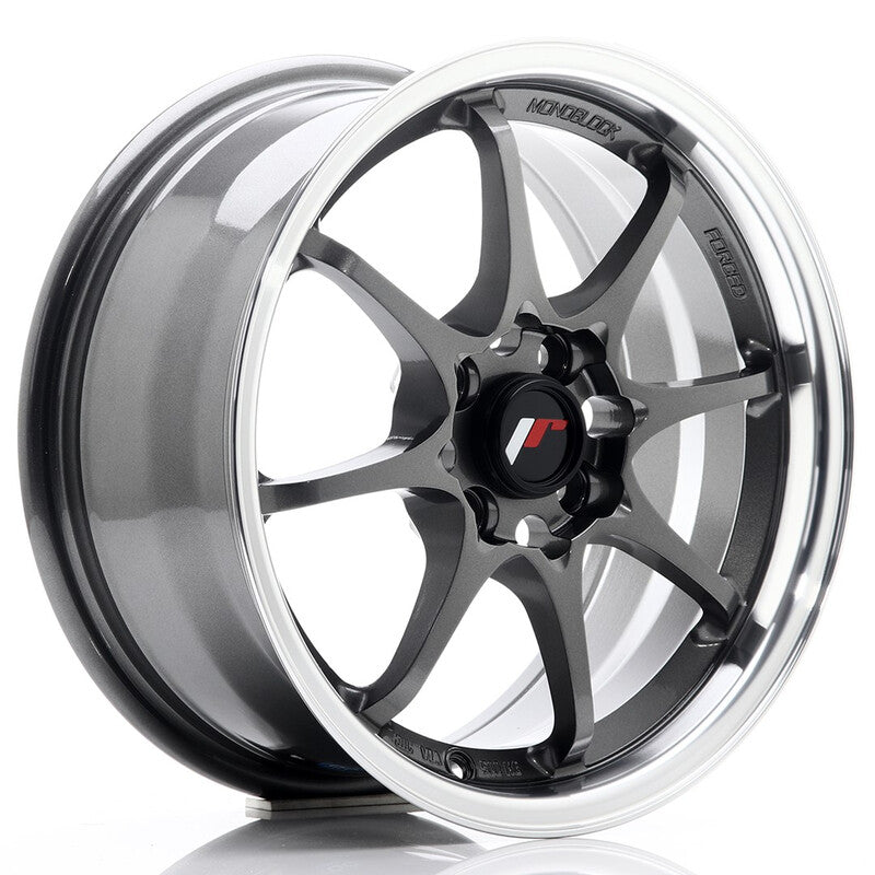 Carica immagine in Galleria Viewer, Cerchio Japan Racing JR-5 7x15 4x100 ET35 - Gunmetal - foro 73,1 mm
