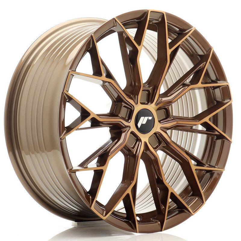 Carica immagine in Galleria Viewer, Cerchio Japan Racing JR-49 8,5x19 foratura su misura 5 fori ET20-45 - Bronzo
