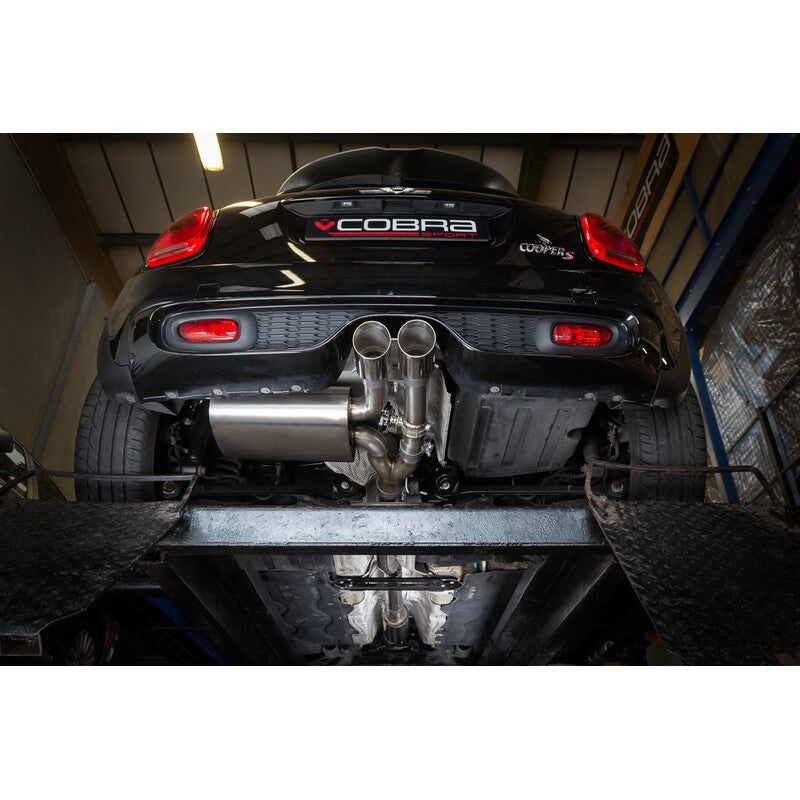 Carica immagine in Galleria Viewer, Linea di Scarico "Catback" Cobra per Mini Cooper S F56 Ø3" (14-18), con Valvola
