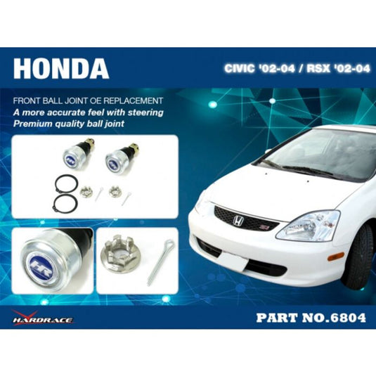 Snodi Sospensione Anteriore Hardrace per Honda Civic EP / ES / EU / EM