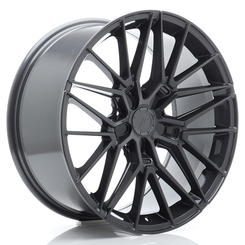 Carica immagine in Galleria Viewer, Cerchio Japan Racing JR-38 9x19 foratura su misura 5 fori ET20-40 - Hyper Gray
