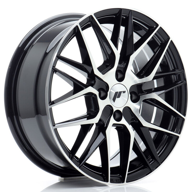 Cerchio Japan Racing JR-28 7x16 4x100 ET40 - Nero lucido