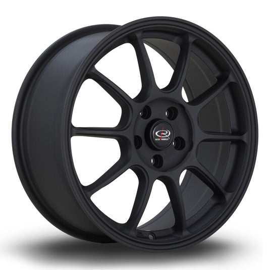 Cerchio Rota SS10 7,5x17 5x108 ET50 - Nero satinato