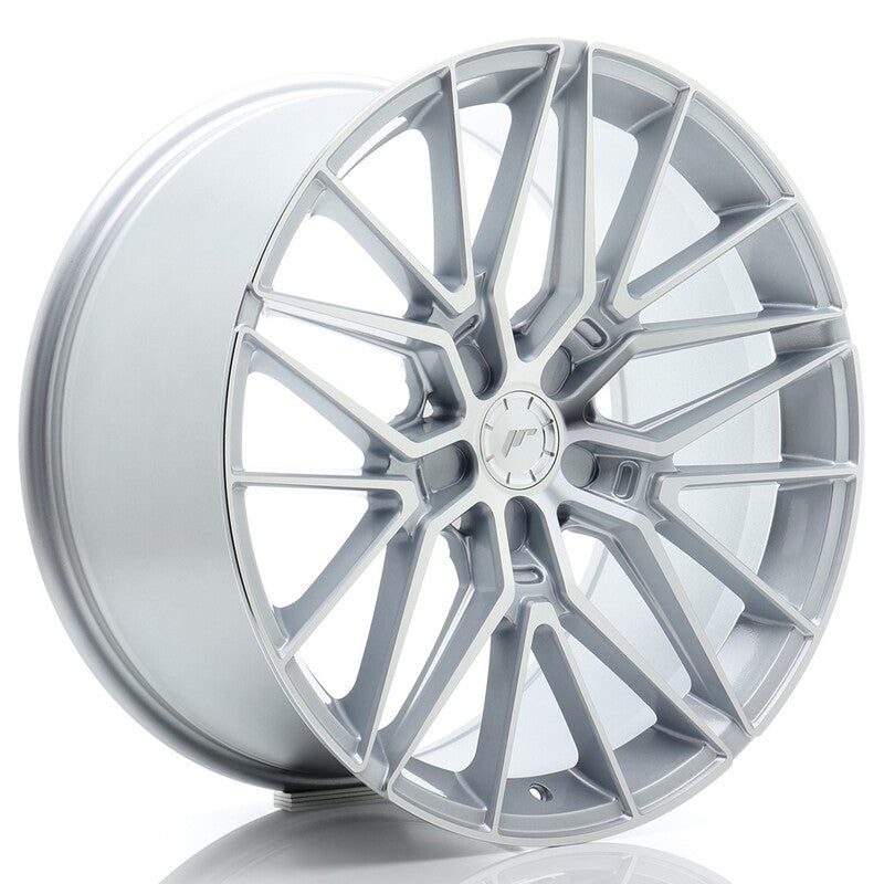 Carica immagine in Galleria Viewer, Cerchio Japan Racing JR-38 9x20 foratura su misura 5 fori ET20-35 - Argento
