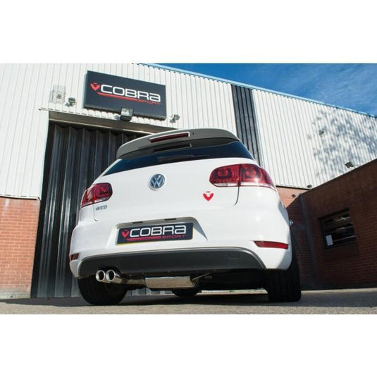 Linea di Scarico "Catback" Cobra per VW Golf 6 2.0L TDI 170 CV (09-13)