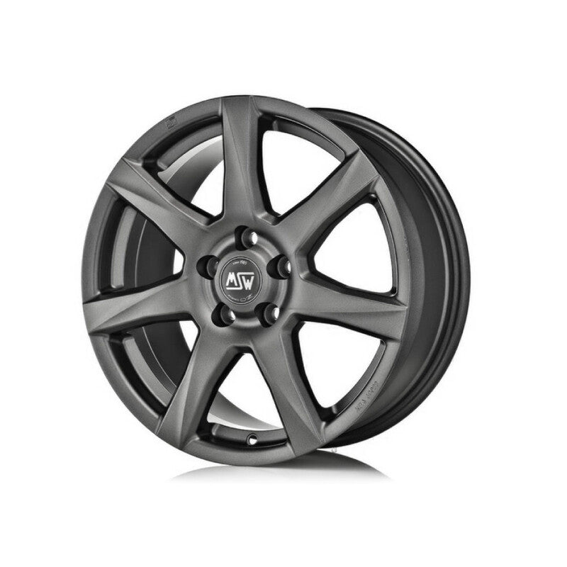 Cerchio MSW 77 7,5x17 5x112 ET27 - Grigio scuro / antracite