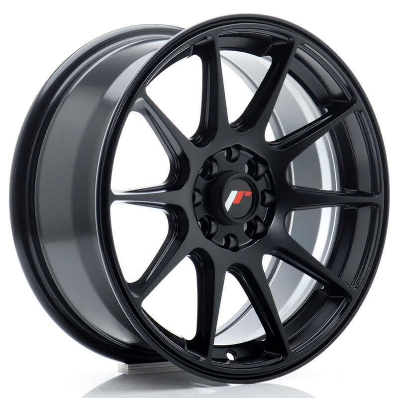 Carica immagine in Galleria Viewer, Cerchio Japan Racing JR-11 7x16 5x100/5x114.3 ET30 - Nero opaco
