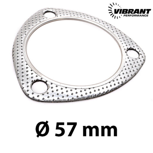 Guarnizione di Scarico Vibrant Performance 57 mm - 2.25" (3 Fori)