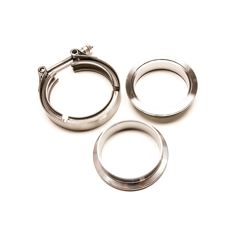 Kit V-Band 2.75" da Saldare - Flange + Fascetta Inox 70 mm