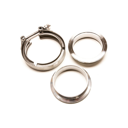 Kit V-Band 2.75" da Saldare - Flange + Fascetta Inox 70 mm