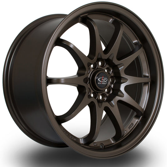Cerchio Rota Fighter 9x17 5x100/5x114.3 ET50 - Bronzo opaco