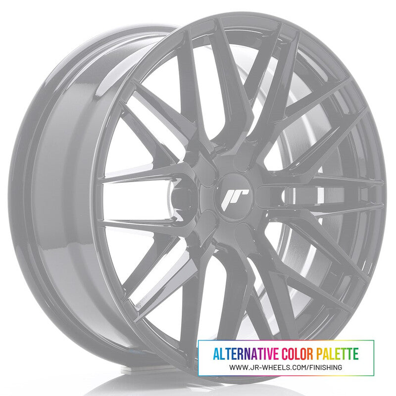 Carica immagine in Galleria Viewer, Cerchio Japan Racing JR-28 7,5x18 foratura su misura 4/5 fori ET20-40 - Colore personalizzato
