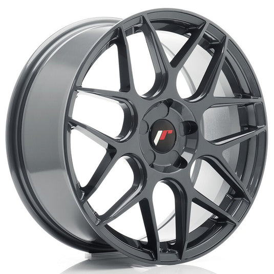 Cerchio Japan Racing JR-18 7,5x18 foratura su misura 5 fori ET20-40 - Hyper Gray