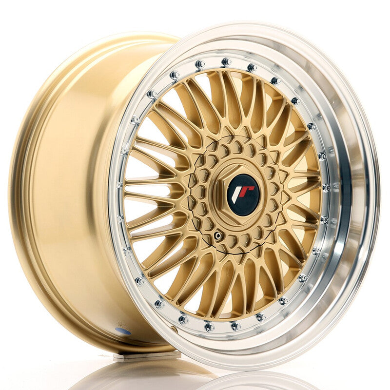 Carica immagine in Galleria Viewer, Cerchio Japan Racing JR-9 9x18 foratura su misura 4/5 fori ET20-40 - Oro

