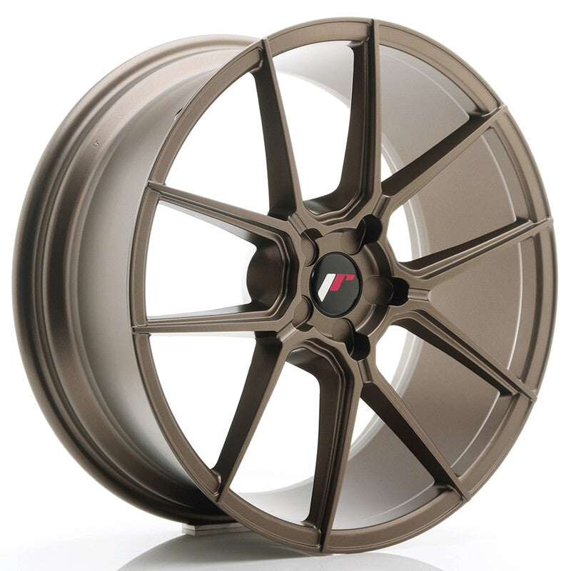 Carica immagine in Galleria Viewer, Cerchio Japan Racing JR-30 8,5x20 foratura su misura 5 fori ET20-40 - Bronzo
