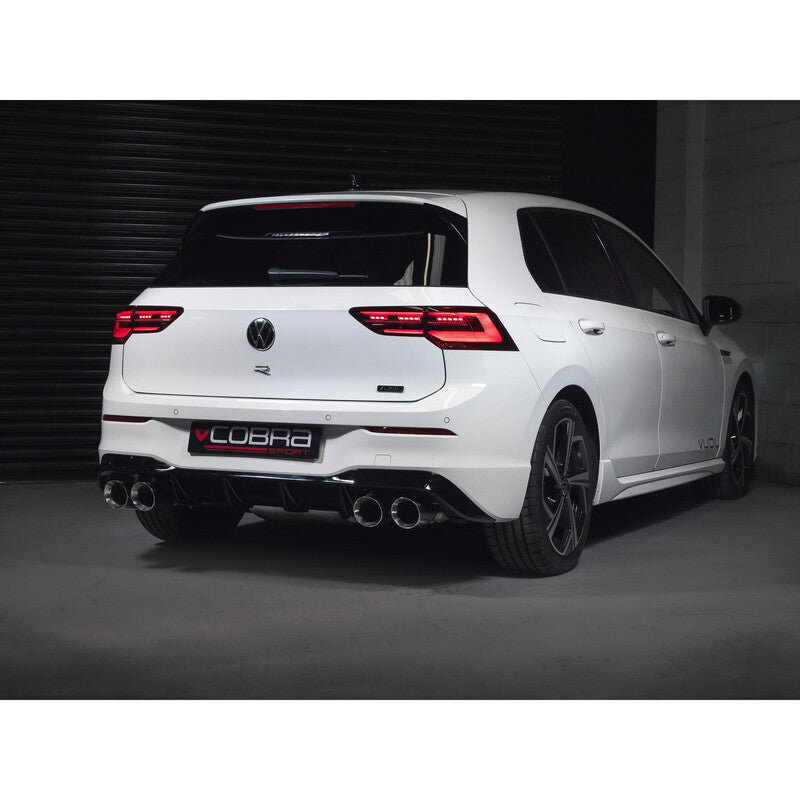 Carica immagine in Galleria Viewer, Linea di Scarico Completa Cobra per VW Golf 8 R 2.0L TSI (2021+) - Race, con Valvola
