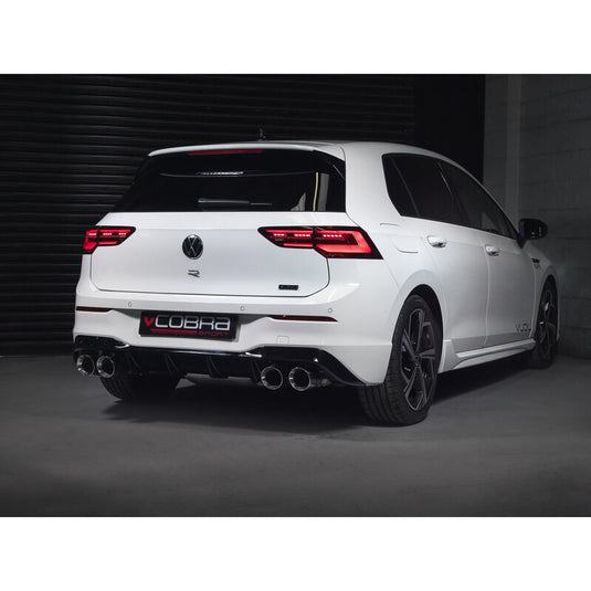 Linea di Scarico Completa Cobra per VW Golf 8 R 2.0L TSI (2021+) - Race, con Valvola