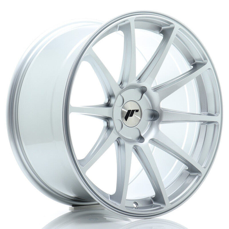 Cerchio Japan Racing JR-11 Extreme Concave 9,5x19 foratura su misura 5 fori ET15-35 - Hyper Silver