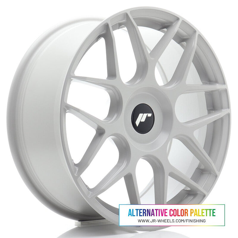 Carica immagine in Galleria Viewer, Cerchio Japan Racing JR-18 7,5x18 foratura su misura 4/5 fori ET20-40 - Colore personalizzato

