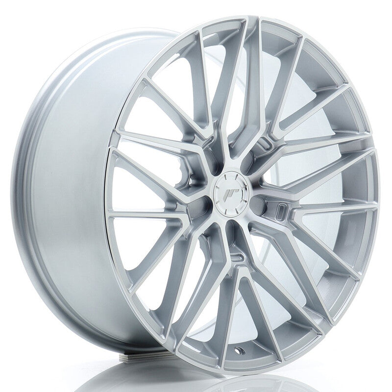 Cerchio Japan Racing JR-38 9x19 foratura su misura 5 fori ET20-40 - Argento