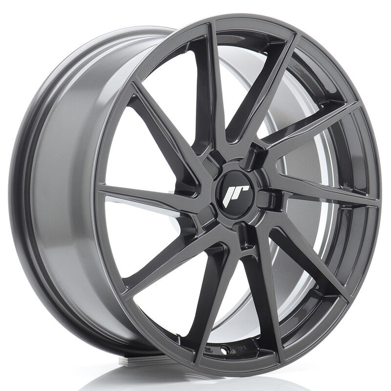 Cerchio Japan Racing JR-36 8x18 foratura su misura 5 fori ET20-45 - Hyper Gray