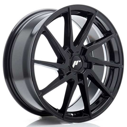 Cerchio Japan Racing JR-36 Extreme Concave 9x18 foratura su misura 5 fori ET20-50 - Nero lucido
