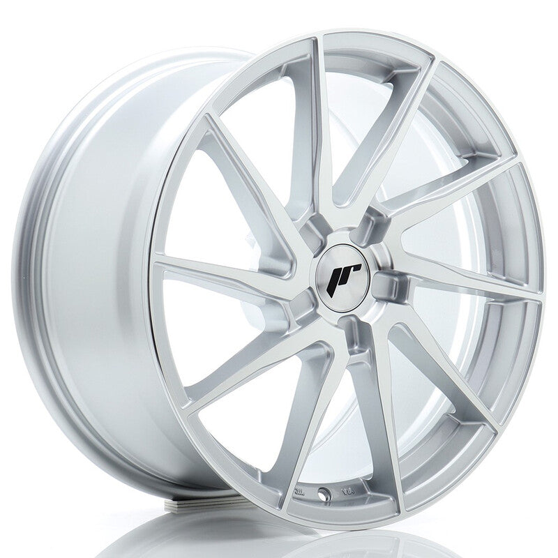 Carica immagine in Galleria Viewer, Cerchio Japan Racing JR-36 Extreme Concave 9x18 foratura su misura 5 fori ET20-50 - Argento
