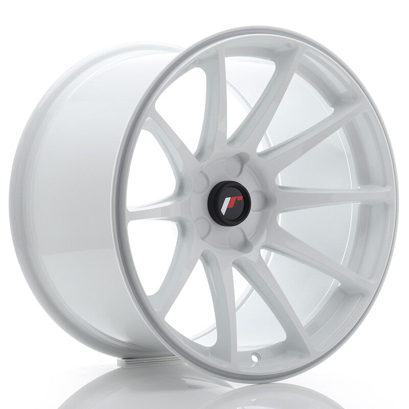 Cerchio Japan Racing JR-11 Extreme Concave 10,5x18 foratura su misura 5 fori ET0-25 - Bianco