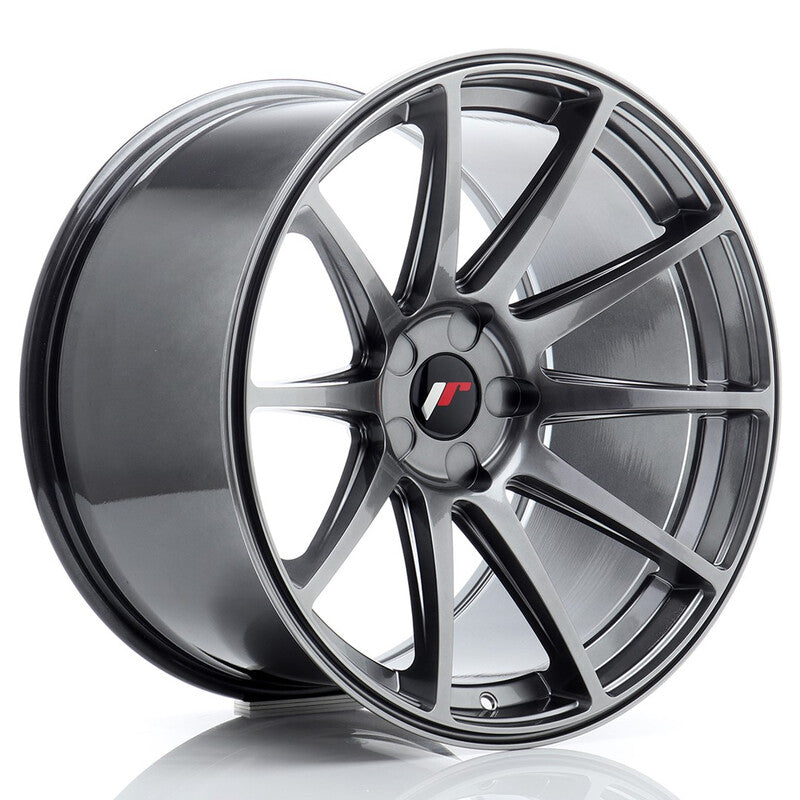 Cerchio Japan Racing JR-11 Extreme Concave 11x19 foratura su misura 5 fori ET15-25 - Hyper Black
