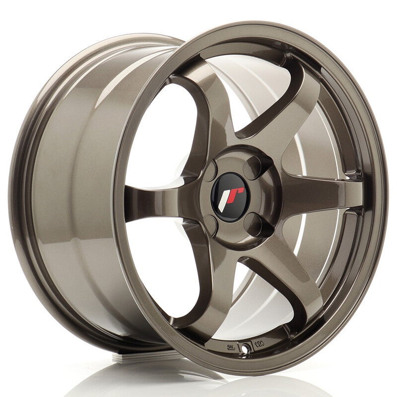 Cerchio Japan Racing JR-3 Extreme Concave 9x17 foratura su misura 4 fori ET20-35 - Bronzo