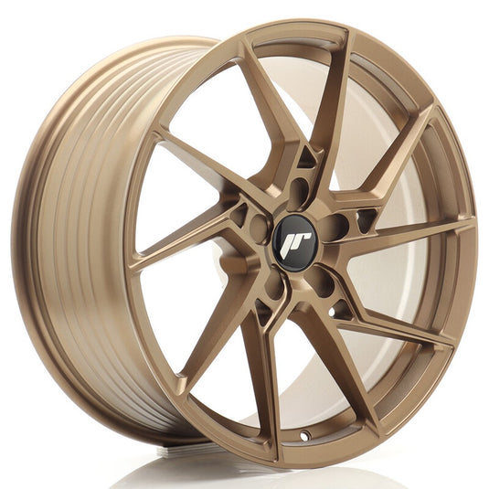 Cerchio Japan Racing JR-33 8,5x19 foratura su misura 5 fori ET20-45 - Bronzo