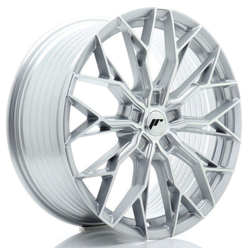 Carica immagine in Galleria Viewer, Cerchio Japan Racing JR-49 9x20 foratura su misura 5 fori ET20-51 - Argento lucidato
