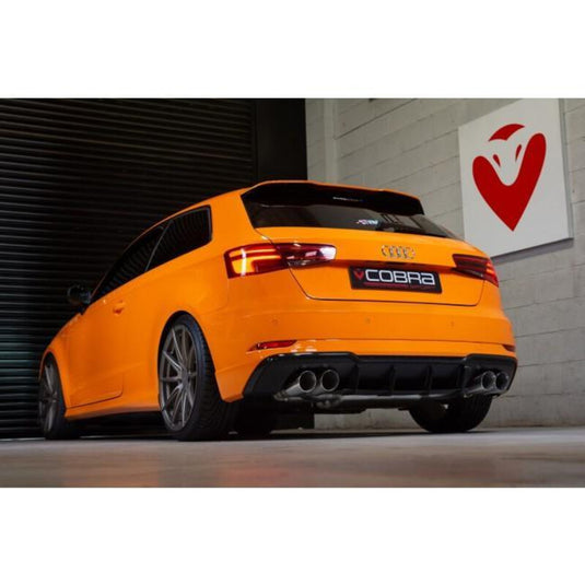 Linea di Scarico "Catback" Cobra per Audi S3 8V 3 Porte (12-20) - con Valvola
