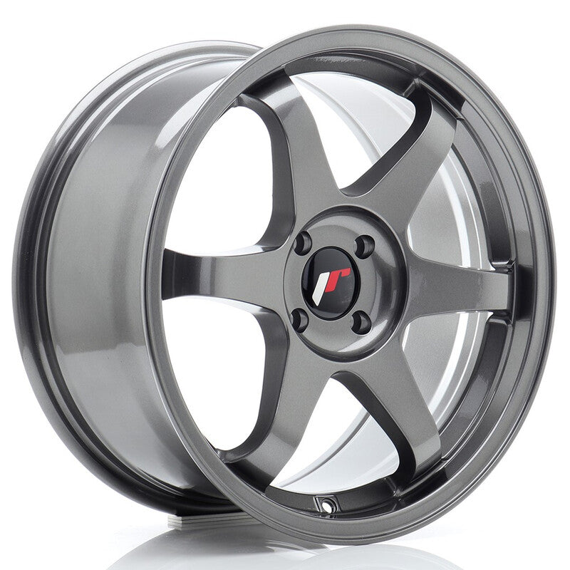 Carica immagine in Galleria Viewer, Cerchio Japan Racing JR-3 8x17 4x114.3 ET35 - Gunmetal
