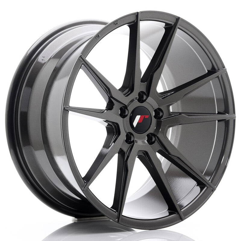 Carica immagine in Galleria Viewer, Cerchio Japan Racing JR-21 Extreme Concave 9,5x19 5x120 ET40 - Hyper Gray
