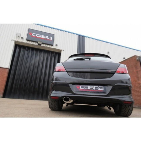 Linea di Scarico "Catback" Cobra per Opel Astra H 2.0L Turbo (04-10)