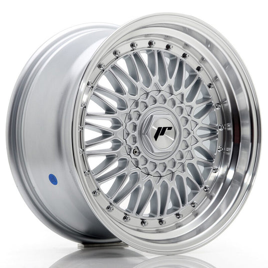 Cerchio Japan Racing JR-9 8,5x17 5x112/5x120 ET20 - Argento lucidato