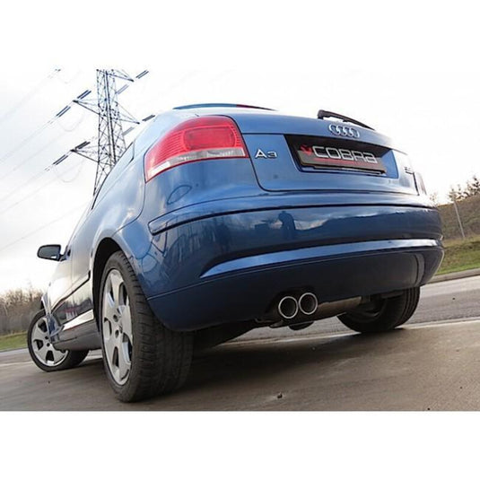 Linea di Scarico "Catback" Cobra per Audi A3 8P 3.2L V6 Quattro (03-12)