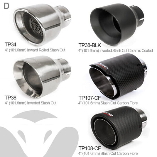 Silenziatore Cobra per Ford Mustang GT V8 5.0L Cabriolet (15-18)