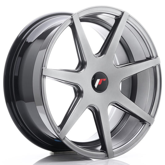 Cerchio Japan Racing JR-20 8,5x18 foratura su misura 4/5 fori ET25-40 - Hyper Black