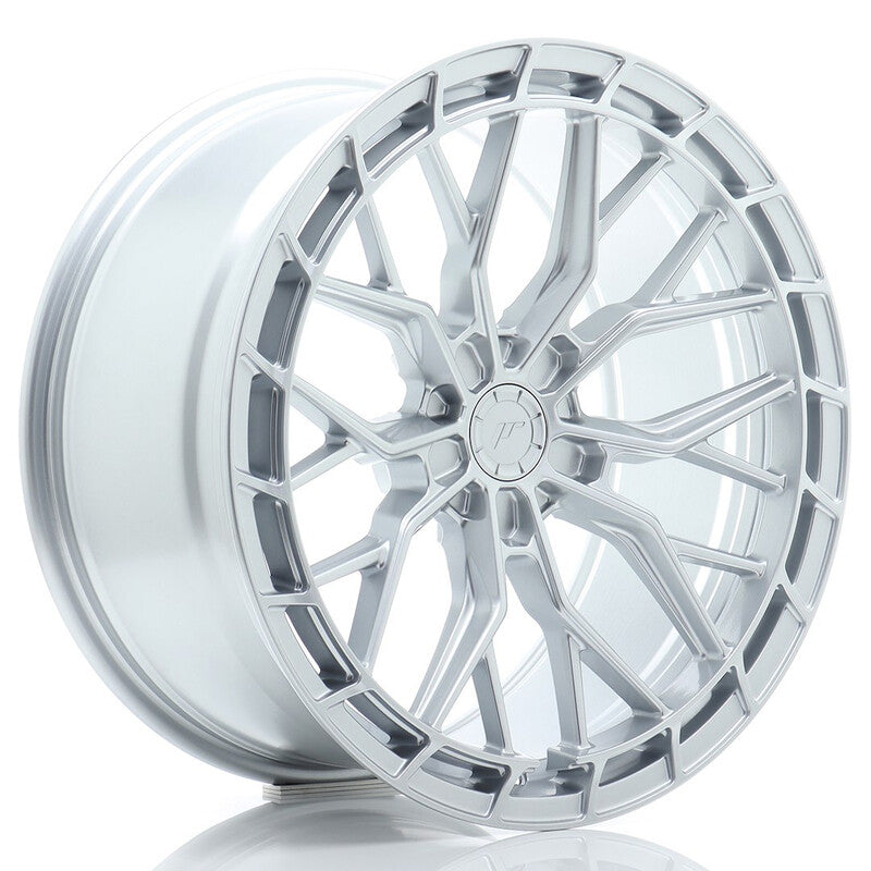 Cerchio Japan Racing JR-48 10x20 foratura su misura 5 fori ET20-45 - Argento