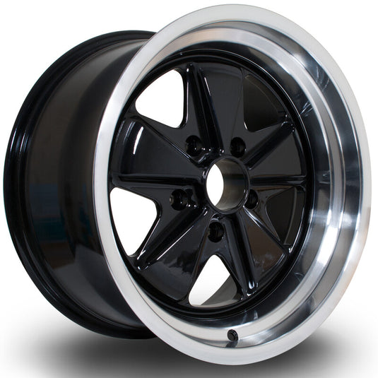 Cerchio Rota PSD 9x17 5x130 ET16 - Nero lucido