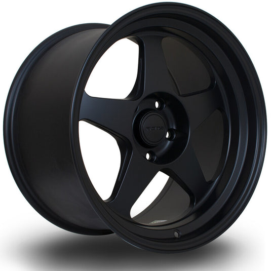 Cerchio Rota Slipstream 10,5x18 5x120 ET22 - Nero opaco satinato