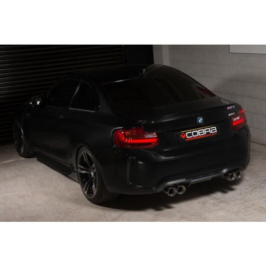 Linea di Scarico "Catback" Cobra per BMW M2 F87 - con Valvola (Ø3")