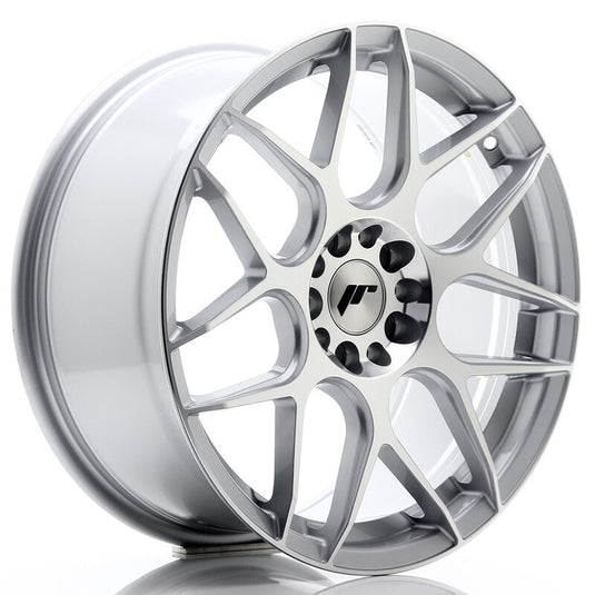 Cerchio Japan Racing JR-18 8,5x18 5x112/5x114.3 ET45 - Argento lucidato