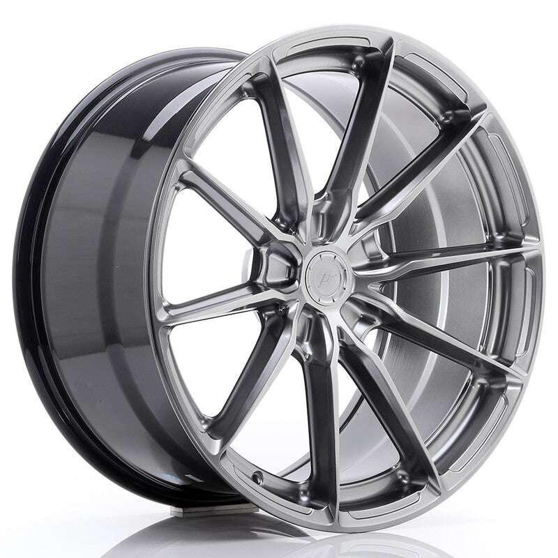 Carica immagine in Galleria Viewer, Cerchio Japan Racing JR-37 Extreme Concave 10x20 5x112 ET45 - Hyper Black
