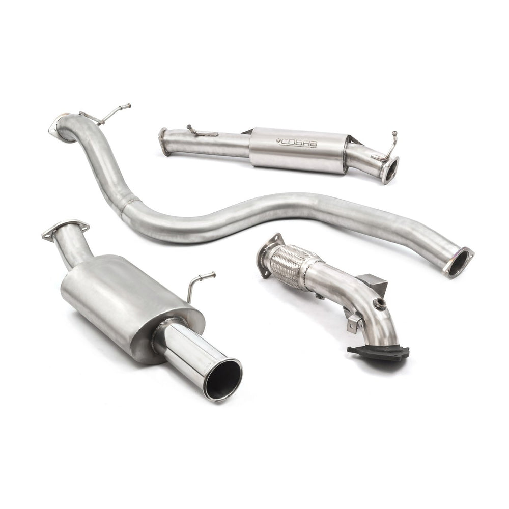 Linea di Scarico Completa "Turboback" Cobra per Ford Fiesta ST180 & 200 MK7