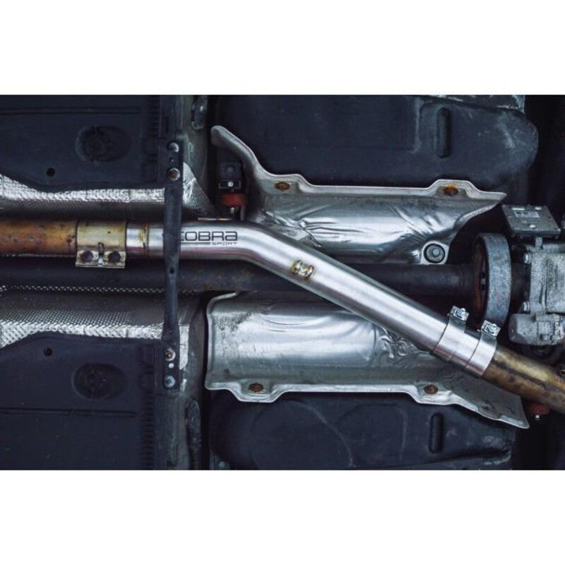 Eliminazione di Risonatore Tubo Intermedio Cobra per VW Golf 7 R Station Wagon (12-18)