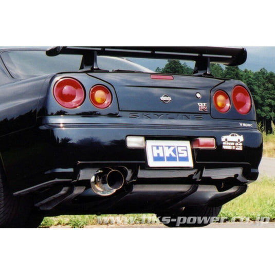 Linea di Scarico HKS "Silent Hi-Power" per Nissan Skyline R34 GT-R